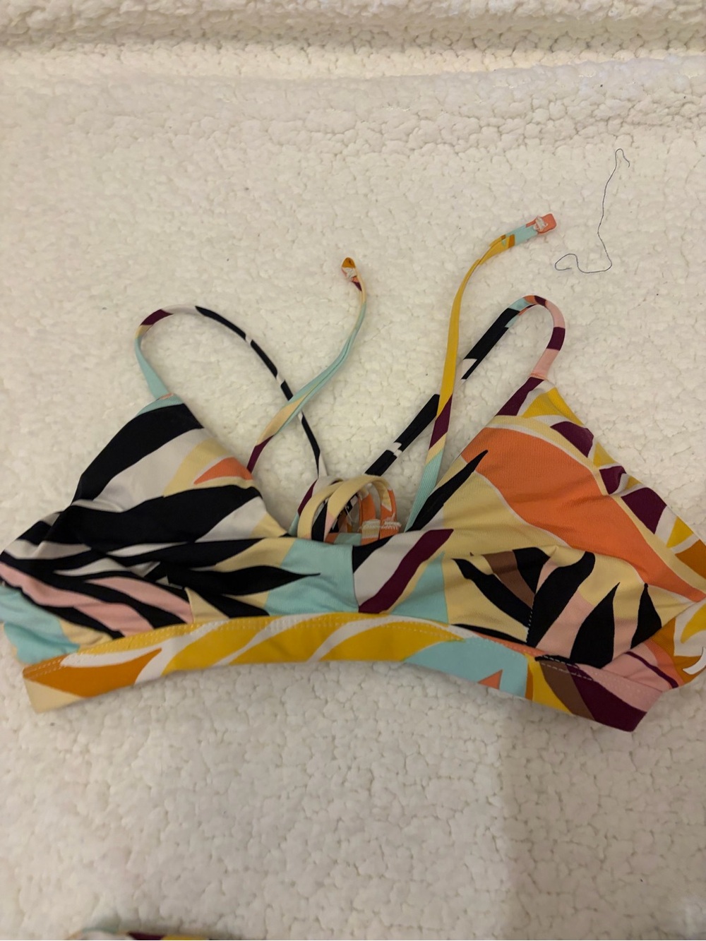 Volcom Multi-Color Tropical Print Bikini Set - Picture 3 of 7